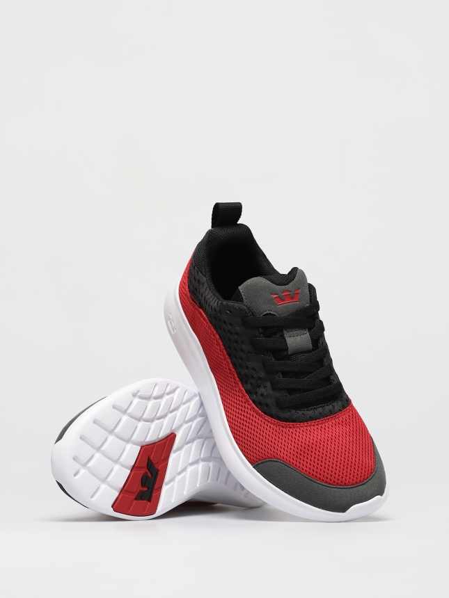 Zapatillas Supra Factor Tactic Rojo negro Blanco SUPCO046 Supra shoes Colombia a la venta zapatillas Supra Colombia Supra footwear Colombia Supra zapatillas Colombia